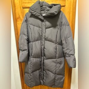 Calvin Klein Grey Puffer Jacket